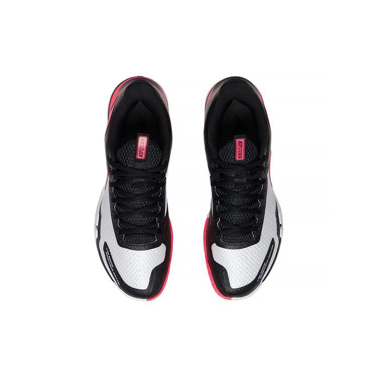 Кроссовки для бадминтона Li Ning Ground Flight SE из ткани с амортизацией, дышащие, с низким верхом, унисекс, черные, белые, AYZS014-1