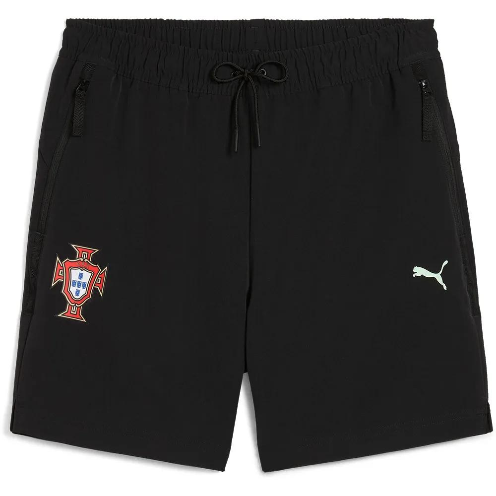 PUMA Portugal Tech 6'' Shorts Moisture-Wicking Black