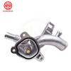 New Aluminum Thermostat Housing Water Outlet 25192985 With Pipe For Opel Astra J Adam Corsa D Meriva B A14XEL 1338022 / 55562048