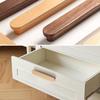 T-Shape Cabinet Handles Walnut Wood Wardrobe Handles New Kitchen Decoration  Cupboard Wardrobe