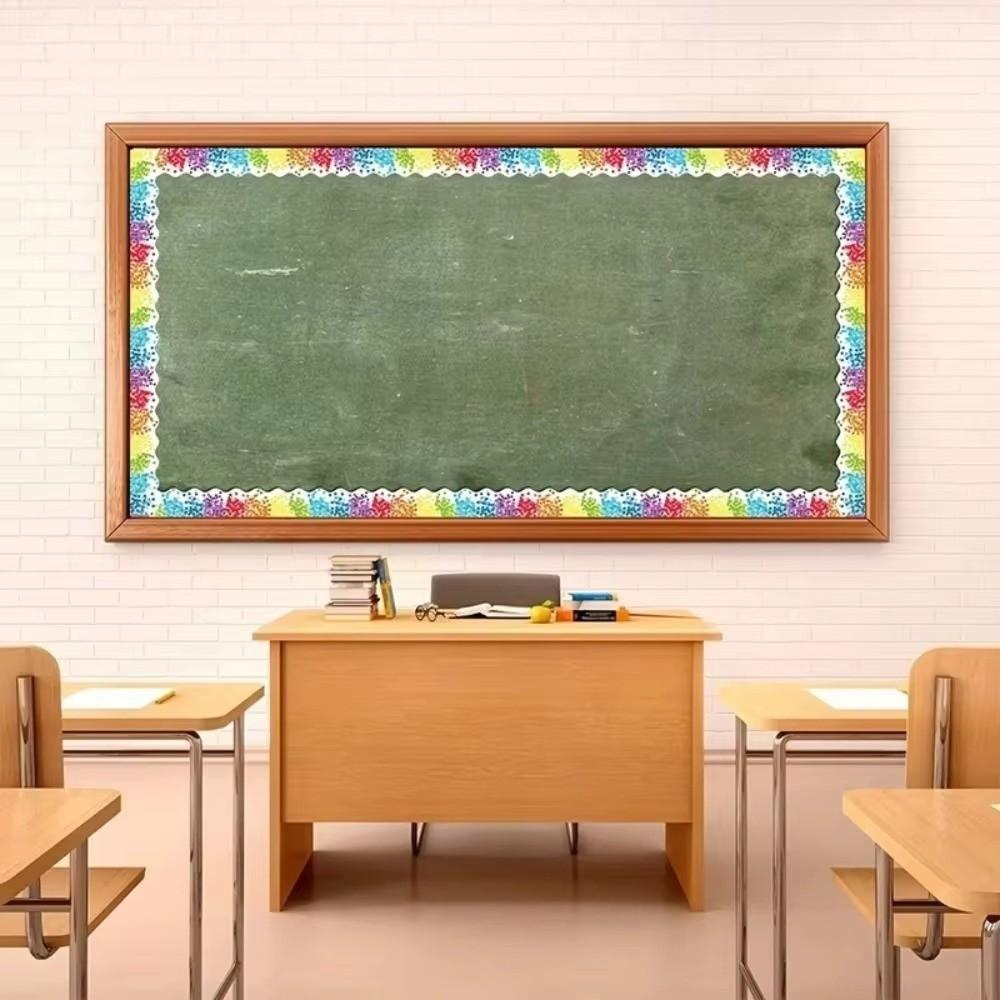 Self Adhesive Chalkboard Board Border Paper Border Trim Sticker New Border Paper Handmade Crafts