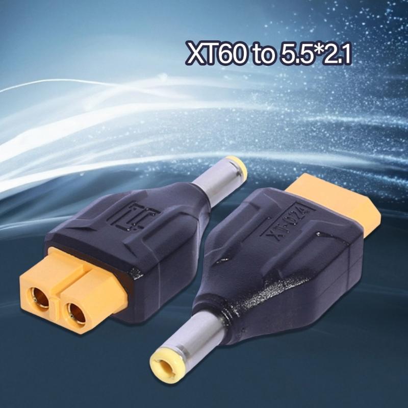 Легкий переходник для зарядки XT60 на 5525 штекер/гнездо, разъем для конвертера энергии для модельной авиации, накопителя энергии, мобильного питания
