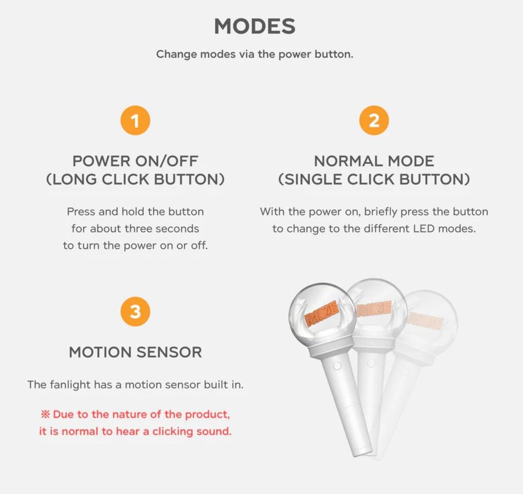 RIIZE OFFICIAL FANLIGHT официальный светящийся стикер Rise Penlight доставка [Официально Япония] [Доступно в тот же день]