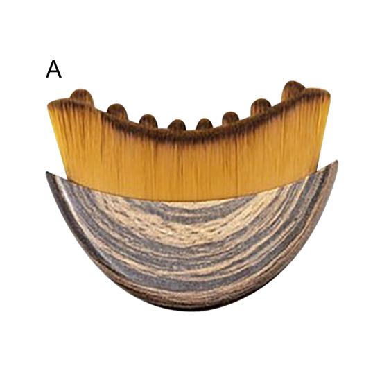 Лимфатическая контурная щетка для лица, моделирующая линию подбородка и челюсти, лимфодренажный массажер, эргономичная щетка для снятия усталости, скраб для ухода за лицом