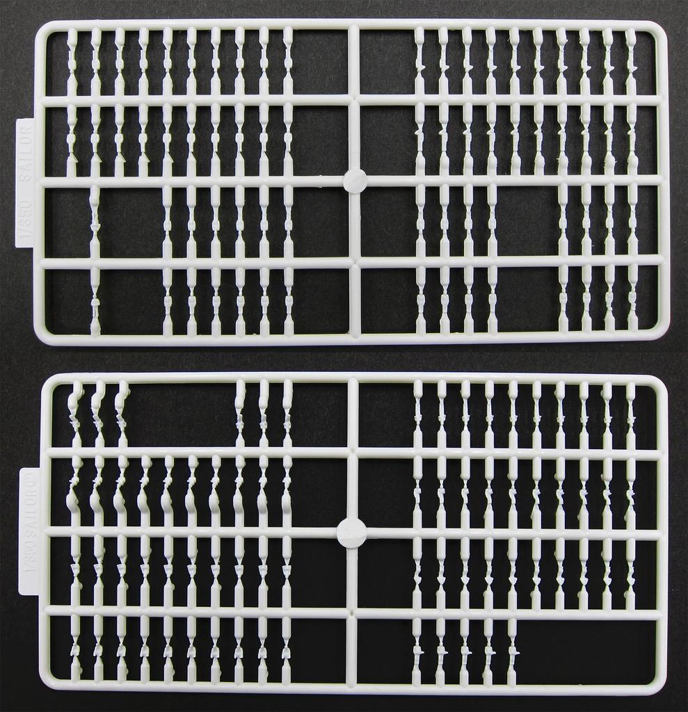 1/350 Ship Model Series No.7 EX-2 Japanese Navy Battleship Yamashiro 1943 (with Imperial Navy Crew Figures) Plastic Model