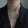 Snake Shape Fashion Necklace Punk Cool Multi-layer Snake Necklaces