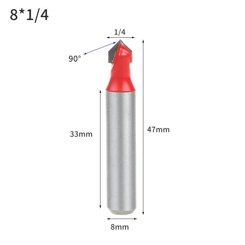 8 мм двусторонний прямой триммер для деревообработки