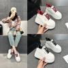 2575 Inner Height Increase White Shoes Women's New Versatile Skirt Small Thick Baseplate Shoes Women