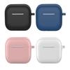 Защитный чехол для Airpods 4 (2024) Мягкий силиконовый чехол для наушников с зажимом для переноски, пылезащитный, с защитой от падения, легко заряжаемый, портативный, пылезащитный