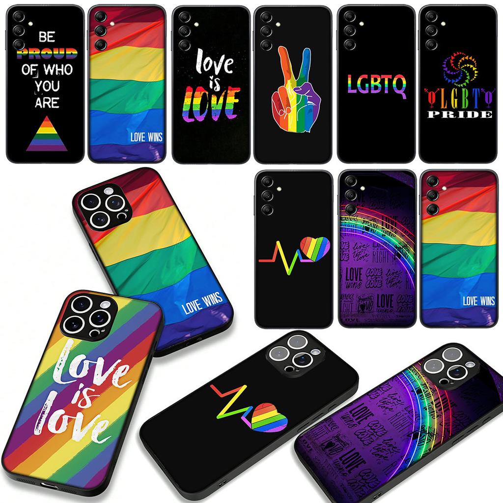 LGBTQ love is love Heart LGBT Phone Cover Case for Xiaomi Redmi 15C 15 A4 A5 9A 9T 10A 10C 9C NFC 14C Note 11 9 10 Pro 8T Casing