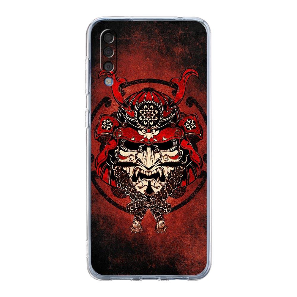 Чехол для Samsung A14 A50 A70 A30 A40 A20E A10 A10S A20S A02S A04S A12 A22 A32 A34 A42 A52 5G A54 Японский Бусидо Самурай Чехол