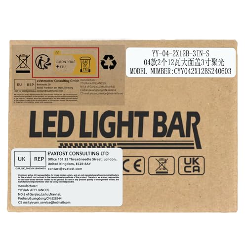 2 шт. 5-дюймовый 12 Вт рабочий светодиодный барный светильник автомобильный светодиодный узкий угол прожектора светодиодный 6000K 12 В/24 В универсальный