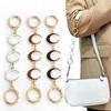 Extension Chain DIY Shoulder Bag Strap Replacement Extended Shape Chain Hollow Moon Purse Polished Lightweight Wallet Strap