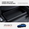 YZ для Tesla Model Y Модернизированный ящик для хранения под сиденьем, объединенный органайзер, контейнер с крышкой для выпуска воздуха, аксессуары для интерьера