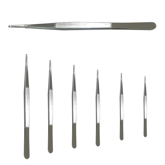 12,5-30 см щипцы, утолщенные противоскользящие универсальные пинцеты из пищевой нержавеющей стали, зажим для мелких вещей