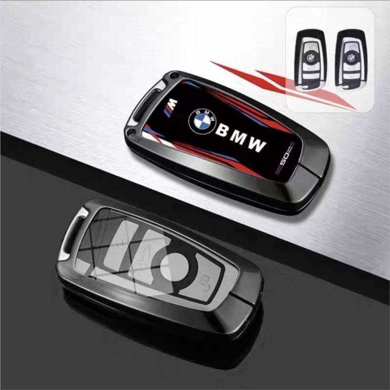 DSJW3 Alloy Car Remote Key Case Cover Shell Protector For BMW M Performance F30 F02 M3 M5 F20 F10 F18 F22 F01 X3 X4 F06 Car stickers