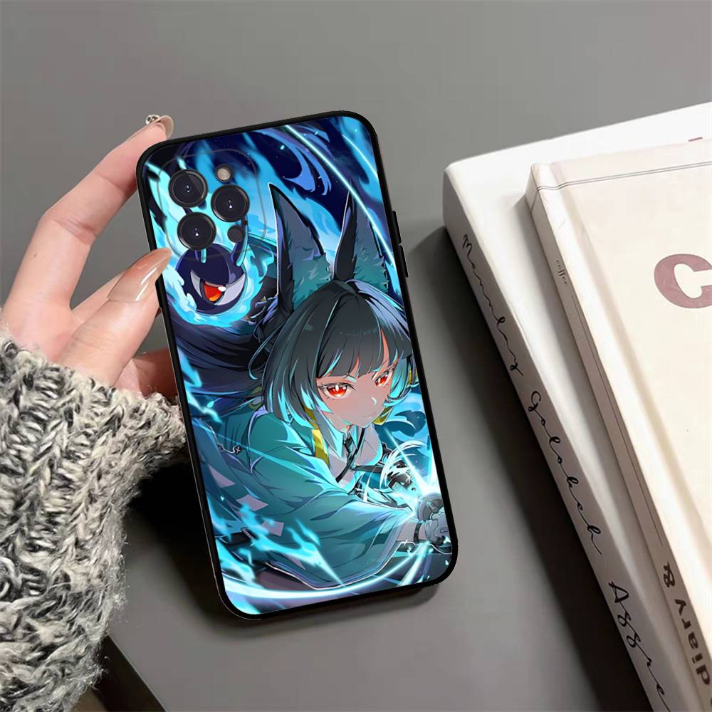 Классический чехол для телефона H-Hoshimi Miyabi для iPhone 17 16 15 16e 14 13 12 11 Pro Max Plus Чехол Обложка Coque