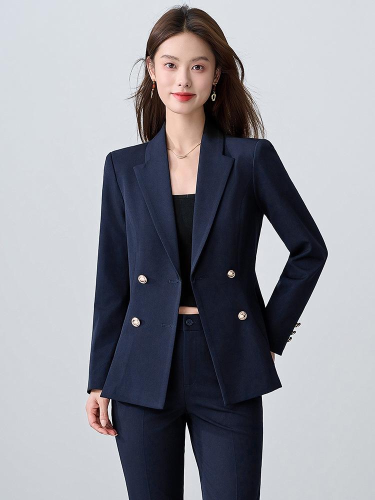 Женский профессиональный костюм класса люкс для администраторов, учителей и сотрудников салонов - Приталенный и модный