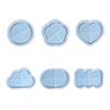 Cloud Heart Flower Shape Tray Silicone Mold Jewelry Container Resin Casting Mold Candle Holder Mold Easy To Clean