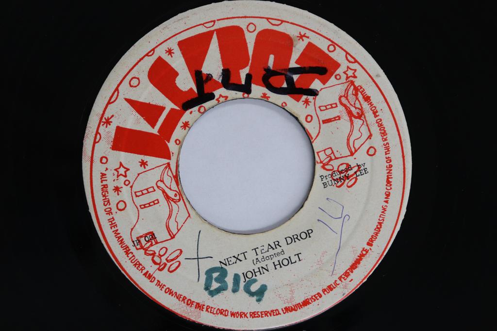 7inch Record JOHN HOLT - Next Tear Drop None Jackpot Jamaica Reggae, Ska & Dub Used