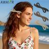 AWAYTR Матовая Заколка-Бант Утиный Клюв Акриловые Зажимы для Волос Головной Убор на День Святого Валентина Аксессуары для Волос Девочки Фестивальный Подарок