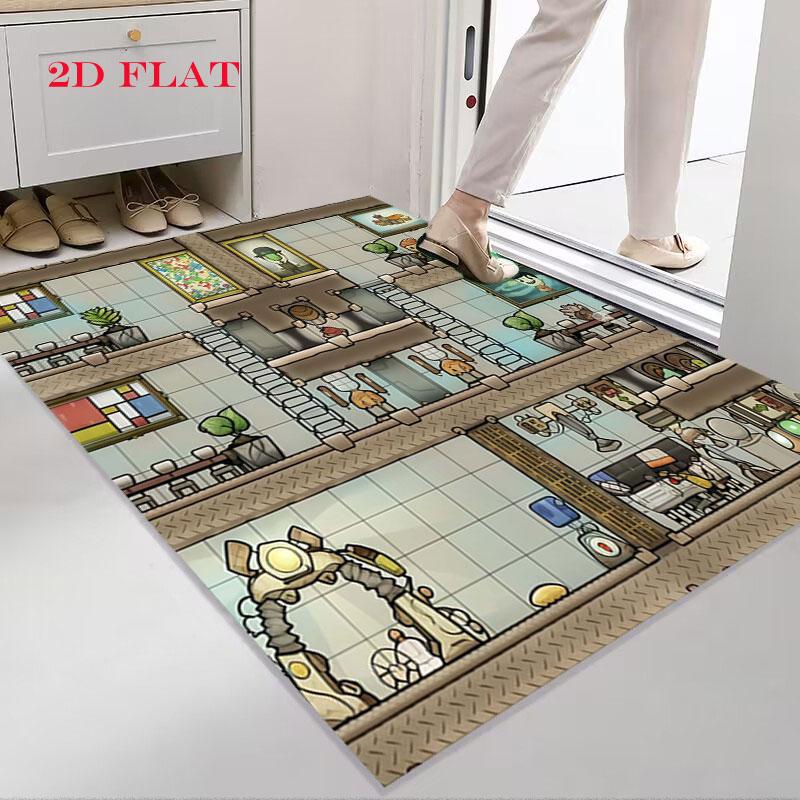 ONI Map Carpet Rug for Living Room Bedroom Home Sofa Decoration,Kids play Nonslip Floor Mat