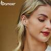 Серьги-гвоздики BAMOER из стерлингового серебра 925 пробы с фианитом, гипоаллергенные легкие ювелирные изделия, подарки для девочек