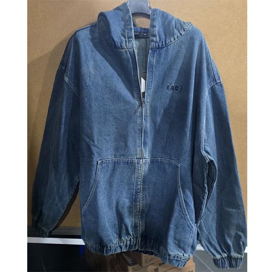 BTS Jimin The Truth Untold: Exhibition Denim Zip-Up Hoodie