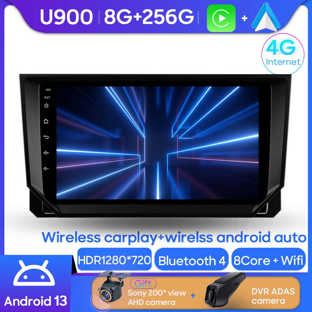 QLED для Seat Ibiza Arona 2017-2020 автомобильное радио AI Voice 4G WIFI CarPlay Android Auto GPS автомобильный мультимедийный видеоплеер без 2Din DVD