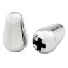 Musiclily Pro Inch Standard Strat Lever Switch Knob for USA Chrome Fender/Tele/CRL Guitar, (2 Pieces)