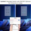 MOES Smart Switch Tuya WiFi RF Ceiling Fan with Light Wall Switch Smart Life Wireless Remote Control Home Automation System