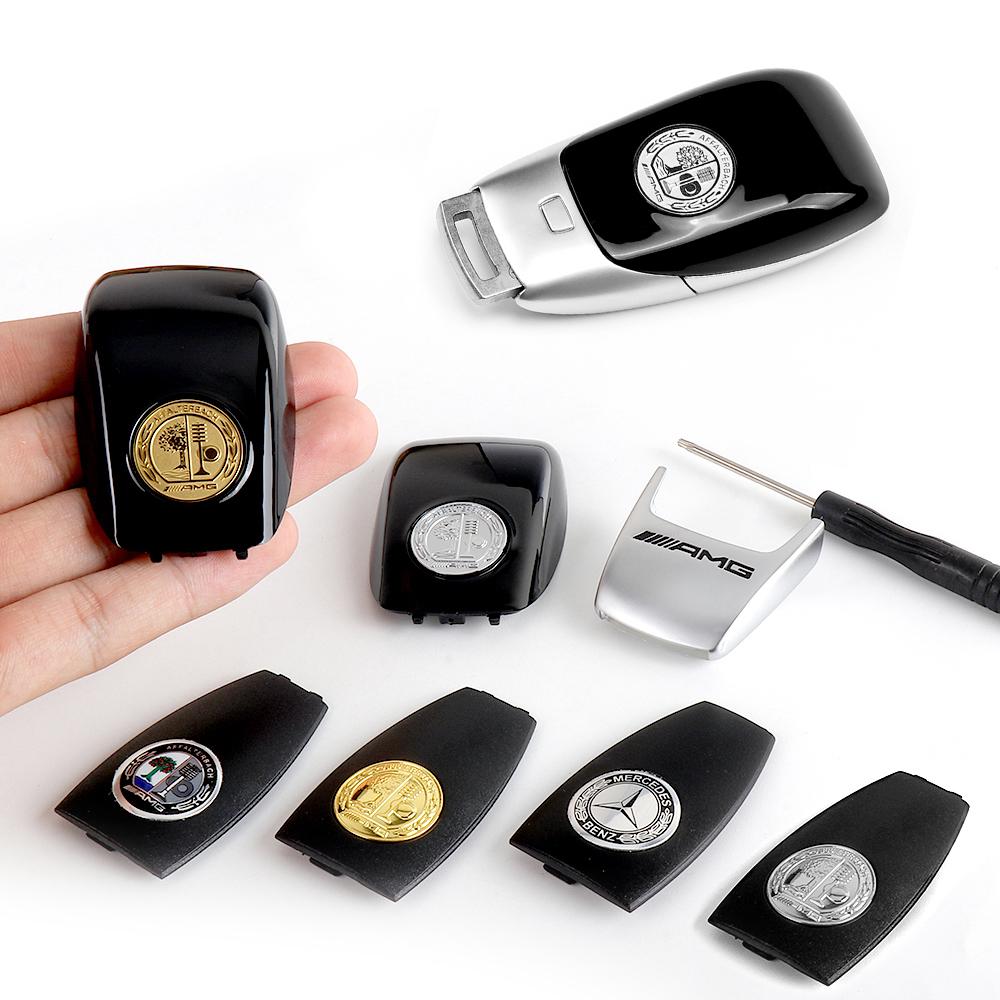 Car Remote Smart Key Case Replacement Accessories For Mercedes Benz W204 W205 W213 W253 W204 W205 W211 W212 W213 CLA GLA GLC