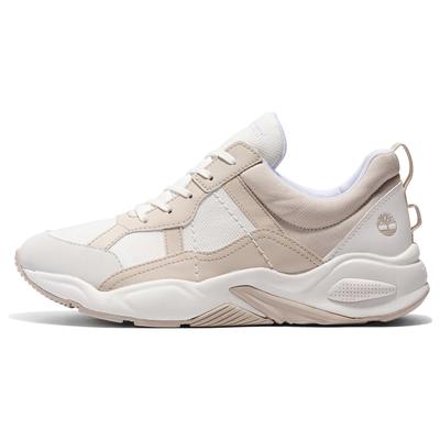 Delphiville Кожаная Ткань Сетка Спортивная Повседневная Обувь Женские Кроссовки Белые A42HQL77