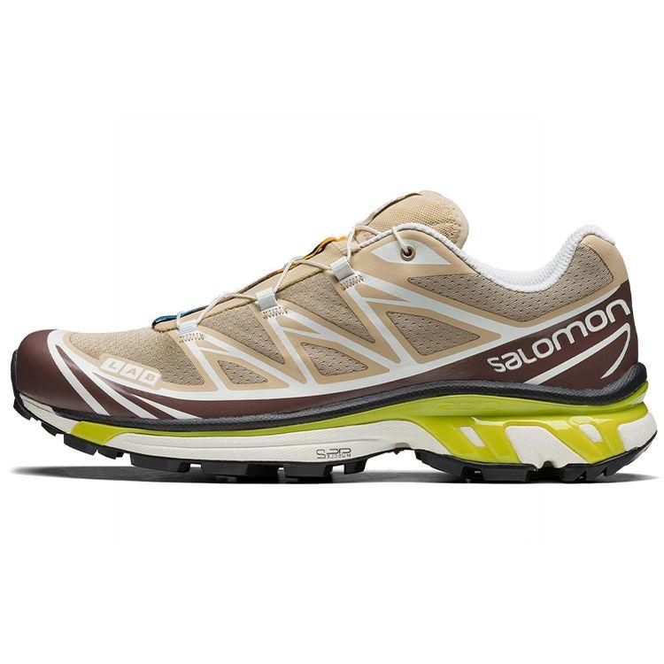 SALOMON S/LAB XT-6 Softground LT Adv Durable Non-Slip Low-Top Outdoor Trail Running Shoes Unisex Sneaker Brown 410141