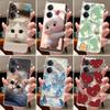 For OnePlus Nord CE3 CE2 Lite Capa Clear Silicone Soft TPU Back Cover Cases For One Plus Nord CE 2 3 Lite Rabbit Cat Phone Case