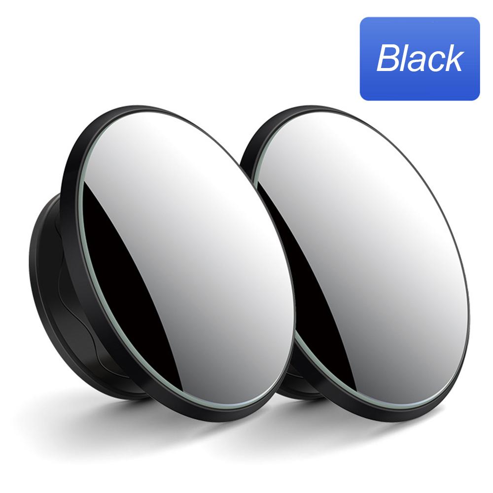 2 шт. Автомобильное зеркало HD выпуклое зеркало слепой зоны автоматическое зеркало заднего вида 360 градусов широкоугольный автомобильный помощник по парковке зеркала