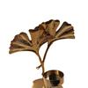 Handmade Ginkgo Candle Holder Exquisite Metal Candlestick Romantic Nordic Candle Holder  Home Decor