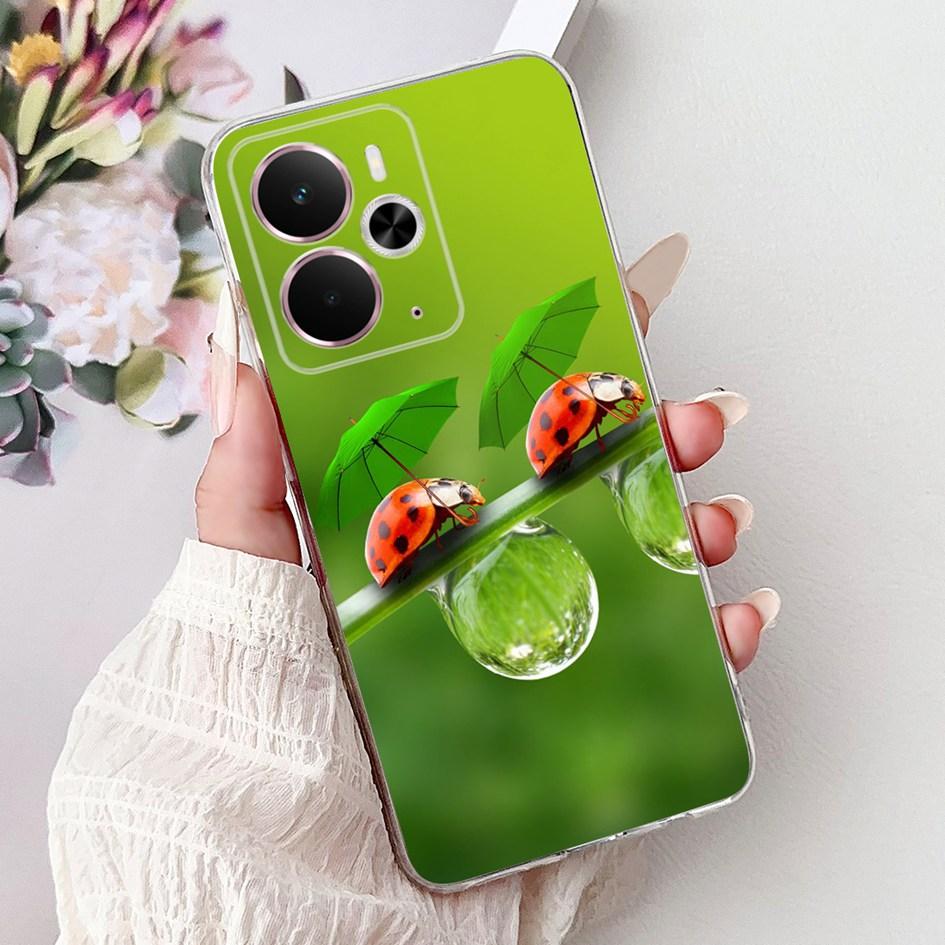 Чехол для Oppo Realme 14 14T 5G RMX5075 RMX5078 Популярный чехол-карман с рисунком сердца из мягкого силикона, противоударный, для Realme14 Realme14T 5G
