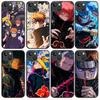 B-17 Наруто Акацуки черный чехол для Samsung S24 S23 S22 S21 S20 FE S10 Lite Ultra S7 S8 S9 Plus A05S A11 A12 A13 A15 A22 A24 A25 A32 A52 A71 5G