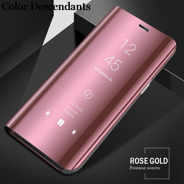 Красный Mi 14C 13C зеркальный раскладной чехол для телефона Xiaomi Redmi Note 13 чехол Xiomi Redmi 12 12C 14C 10 магнитная подставка чехол Xiaomi13 14T POCO F6 Pro