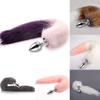 bdSM Dog Fox Tail Anal Plug Sexy Toys Metal Fake Furry Butt BDSM Flirt Anus For Women Role Games Product