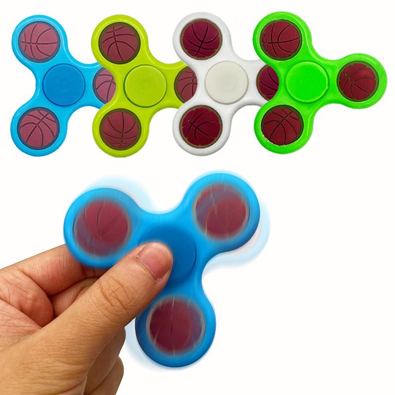 Acrylic Transparent Animal Spinning Fidget Spinner Cute Cartoon Design for Kids Adults Stress Relief Desk Toy Gift