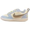 Court Borough Low Top Skateboard Shoes Women's Beige Blue  Sneakers  IM3377-021