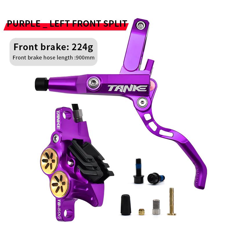 TANKE MTB 4-поршневой гидравлический дисковый тормоз 900/1700 мм 4-поршневые резиновые тормозные колодки давление масла AM DH шоссейный MTB сверхлегкий дисковый тормоз