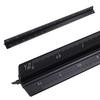 Rubonarie Triangular Scale, Aluminum Ruler, Scale Ruler for Drafting, Architectural Drawings, 32.5cm (Black, Small Scale)