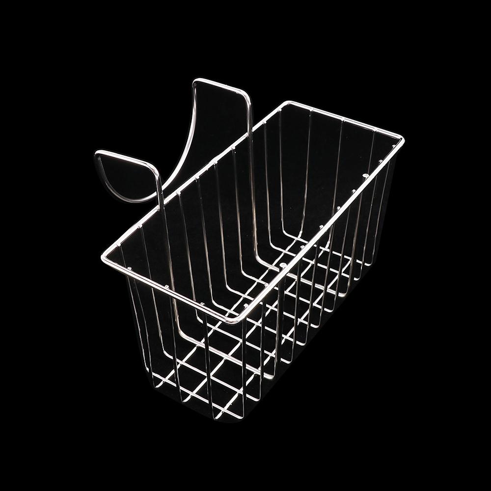 Steel Home Waste Basket Brush Storage Sink Basket Kitchen Supplies Sponge Holder Drainer Rack