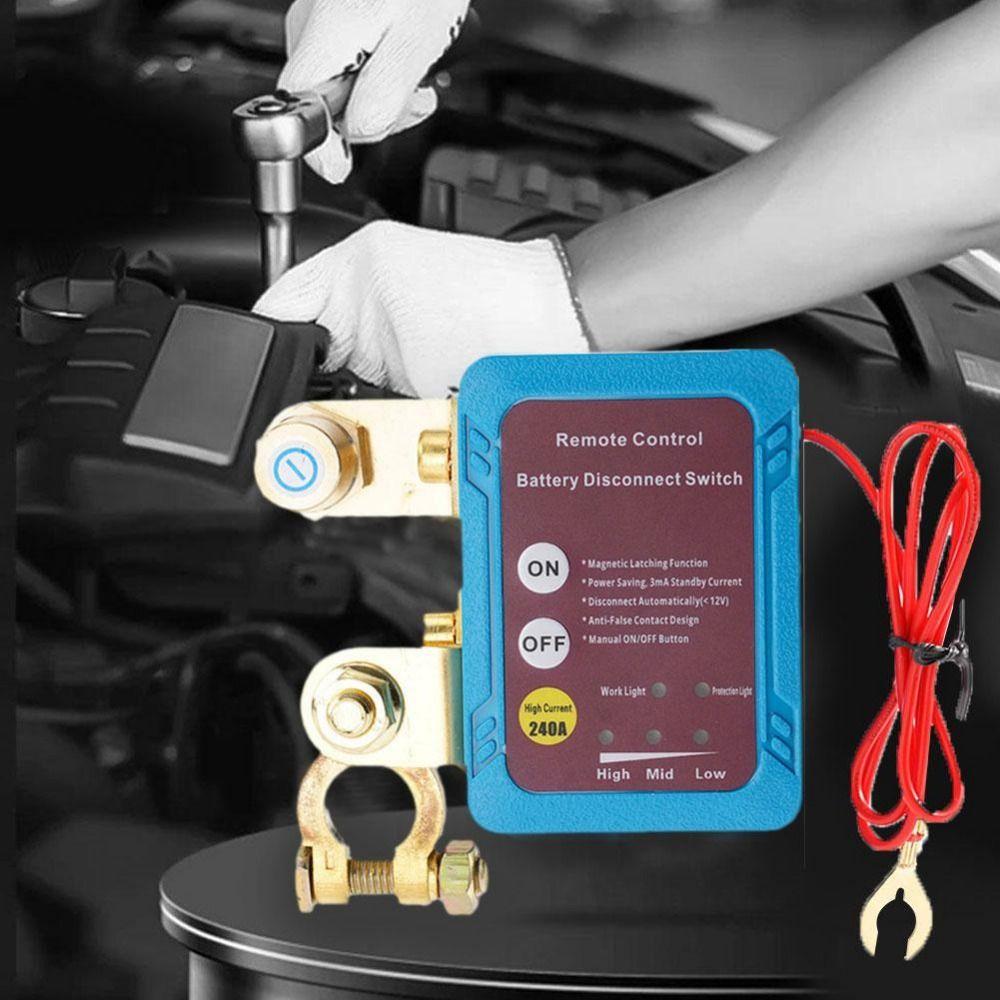 12V 240A Power Cut Off Kill Switches Quick Cut-off Anti-leakage Switch  Truck Auto Vehicle Parts