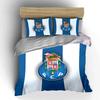 Blue stripes, FCP crest. Bedding sets Duvet cover sets Duvet covers Pillowcases(1 * Duvet Cover 2 * Pillowcases without duvet insert)