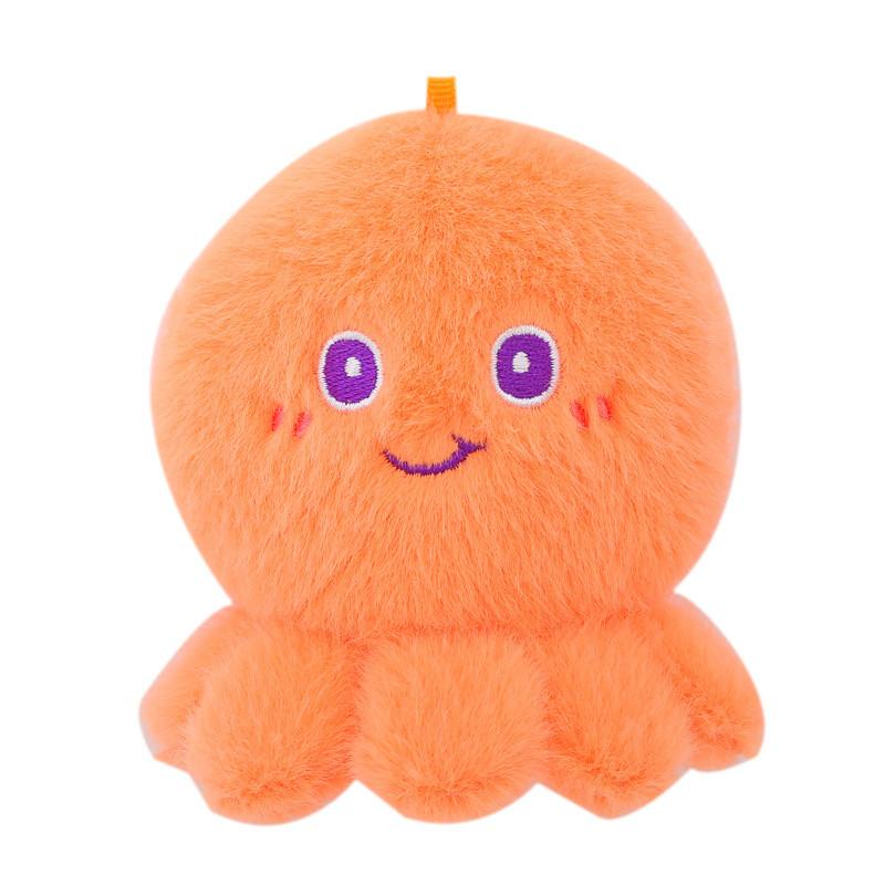 Восхитительный ассортимент плюшевых брелоков в виде морских животных, доступных в нескольких забавных цветах