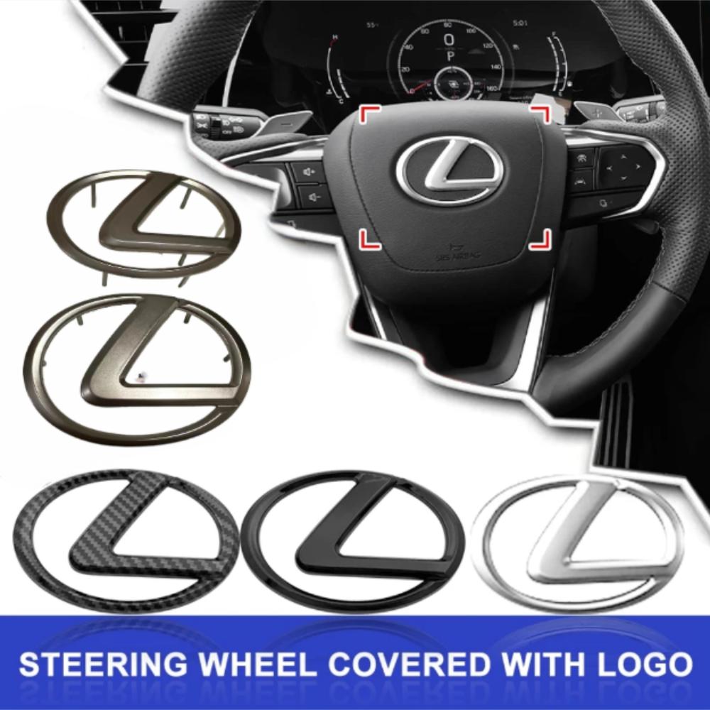Lexus Steering Wheel Logo Sticker Badge Accessories CT200H ES250 ES300H IS250 IS200 GS300 GS460 GX470 LS400 LX470 LX570